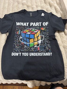 2 Graphic Rubik's Cube Math T-Shirt - Bundle
